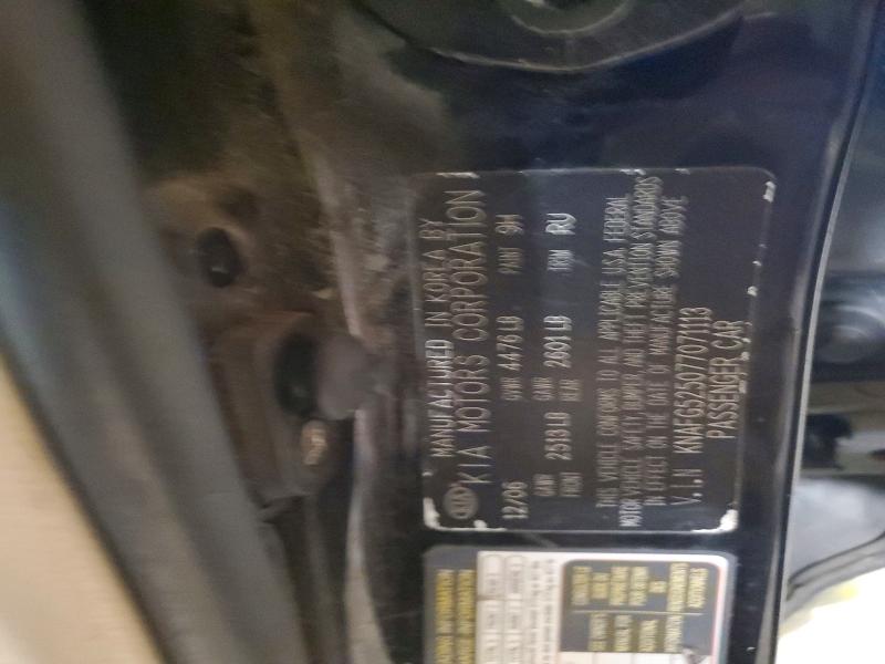 Aukcja sprzedaży 2007 Kia Rondo, vin: KNAFG525077071113, numer aukcji: 68879216