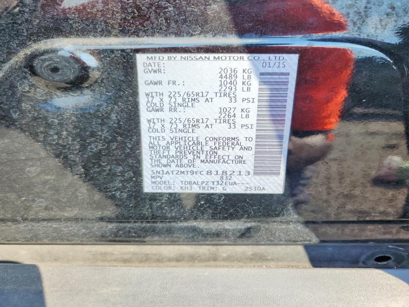 Продажа на аукционе авто 2015 Nissan Rogue, vin: 5N1AT2MT9FC818213, номер лота: 69120276