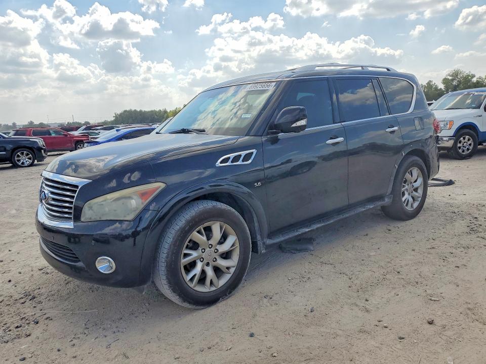 69925656 :رقم المزاد ، JN8AZ2NE4E9068402 vin ، 2014 Infiniti Qx80 مزاد بيع