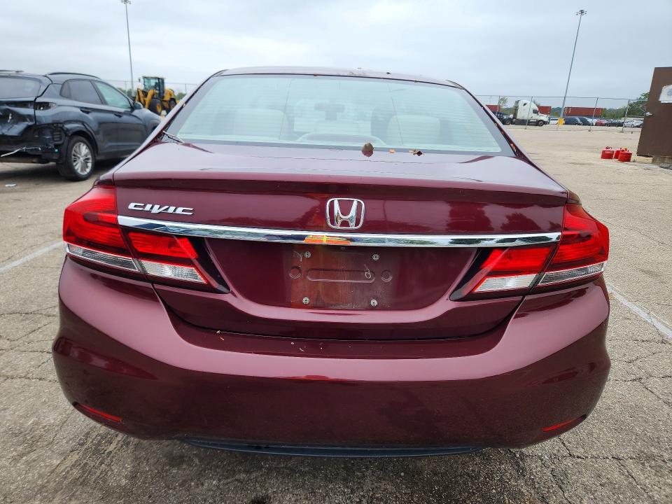 Продаж на аукціоні авто 2014 Honda Civic, vin: 2HGFB2F54EH553189, номер лоту: 70160526