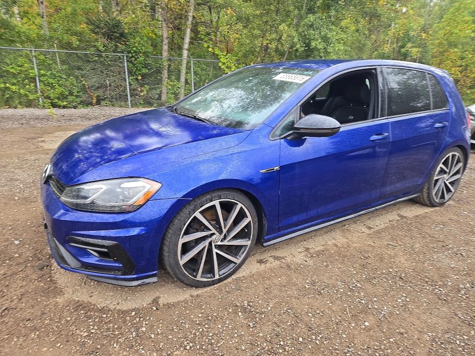 68665616 :رقم المزاد ، WVWWF7AU4JW142580 vin ، 2018 Volkswagen Golf R مزاد بيع