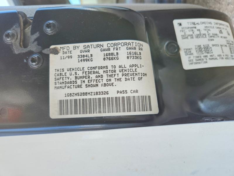 Продажа на аукционе авто 2000 Saturn Sl1, vin: 1G8ZH5288YZ183326, номер лота: 68665106
