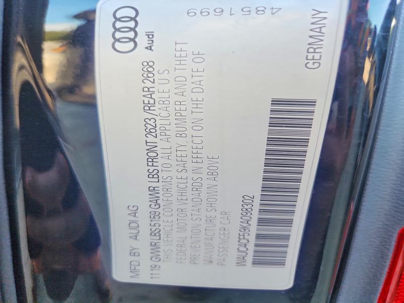 Aukcja sprzedaży 2019 Audi S5, vin: WAUC4CF59KA098302, numer aukcji: 68739016