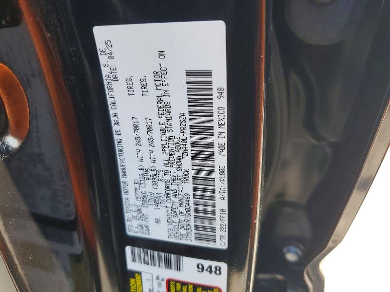 Продаж на аукціоні авто 2025 Toyota Tacoma, vin: 3TMKB5FN7SM034469, номер лоту: 67739236