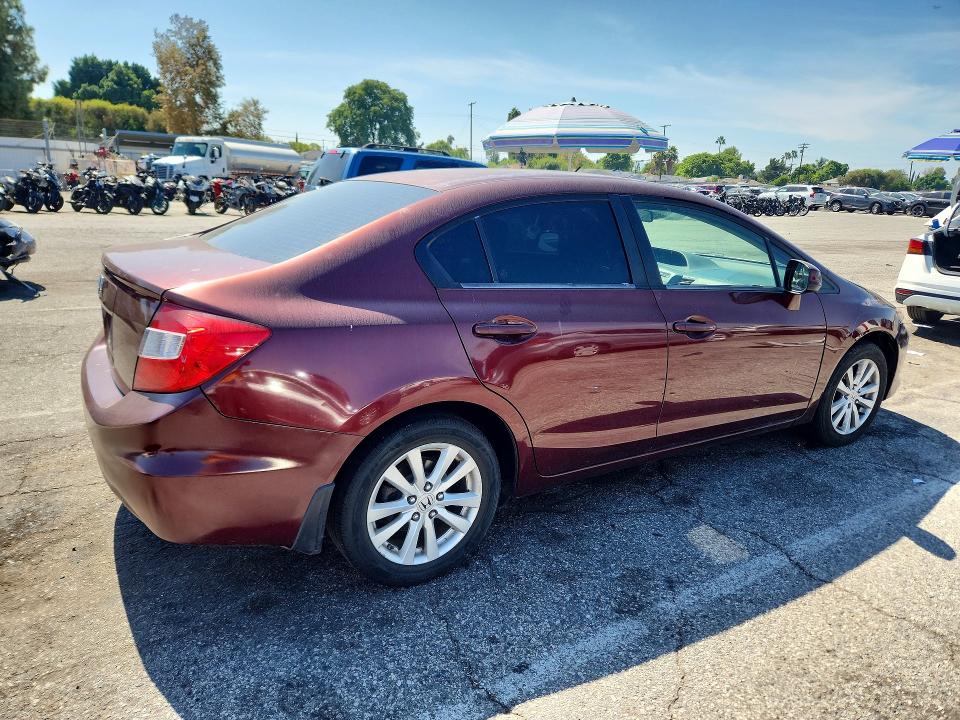 Aukcja sprzedaży 2012 Honda Civic, vin: JHMFB2F82CS001400, numer aukcji: 70673006