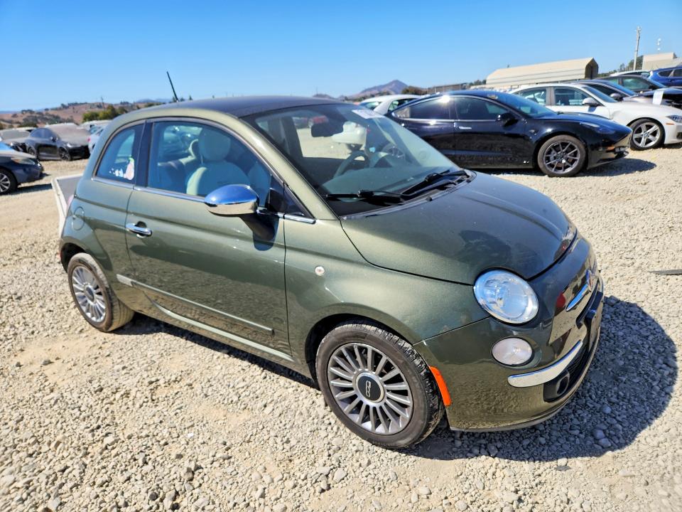 2013 Fiat 500 მანქანა იყიდება აუქციონზე, vin: 3C3CFFCR1DT639297, აუქციონის ნომერი: 71302146