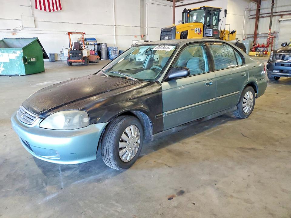 2000 Honda Civic მანქანა იყიდება აუქციონზე, vin: 2HGEJ6613YH568208, აუქციონის ნომერი: 67938636