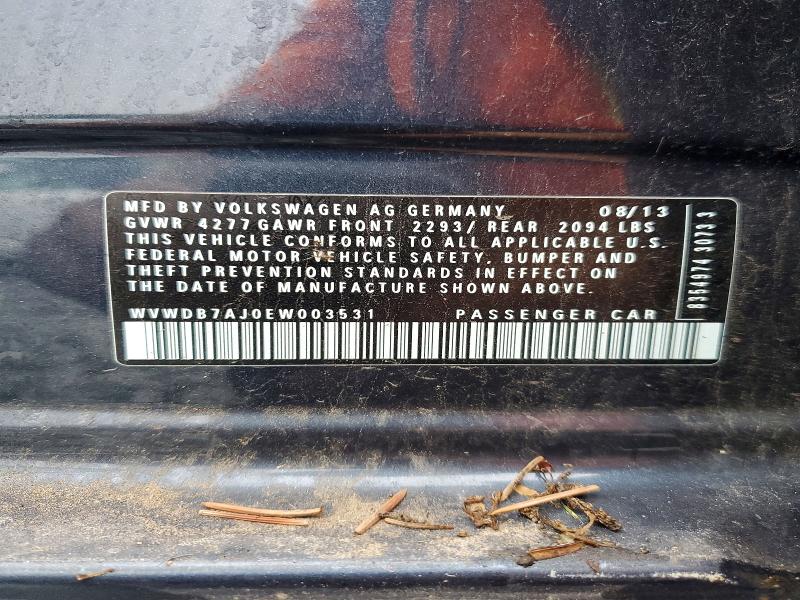 Продажа на аукционе авто 2014 Volkswagen Golf, vin: WVWDB7AJ0EW003531, номер лота: 69528526