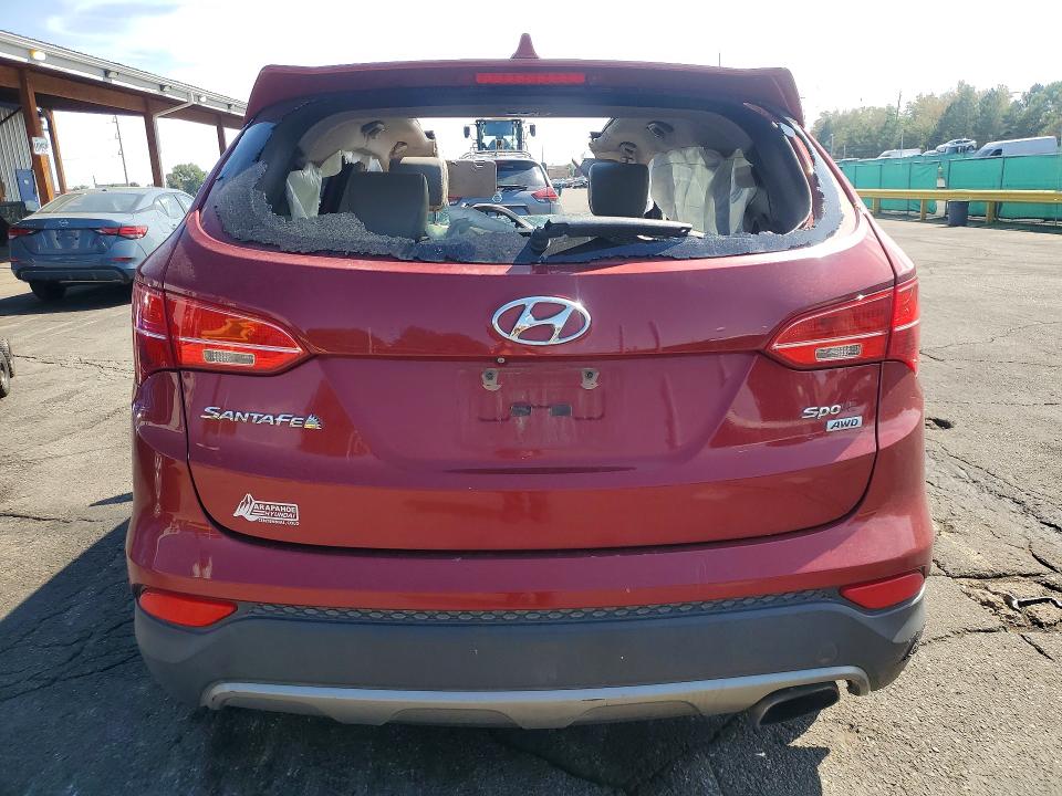 2013 Hyundai Santa Fe Sport მანქანა იყიდება აუქციონზე, vin: 5XYZUDLB3DG113649, აუქციონის ნომერი: 69090296