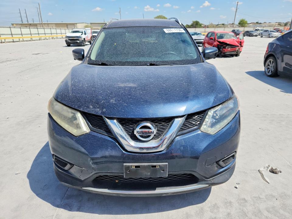 2016 Nissan Rogue მანქანა იყიდება აუქციონზე, vin: KNMAT2MT6GP717662, აუქციონის ნომერი: 68611736