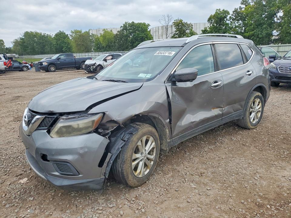 Aukcja sprzedaży 2016 Nissan Rogue, vin: KNMAT2MV8GP649818, numer aukcji: 68433716