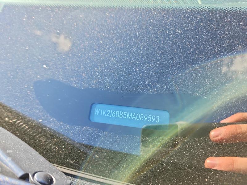 69186896 :رقم المزاد ، W1K2J6BB5MA089593 vin ، 2021 Mercedes-benz Cls مزاد بيع