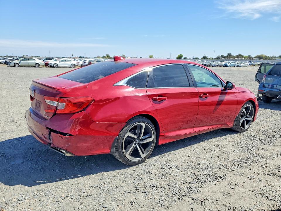 2019 Honda Accord მანქანა იყიდება აუქციონზე, vin: 1HGCV1F30KA121907, აუქციონის ნომერი: 68797976