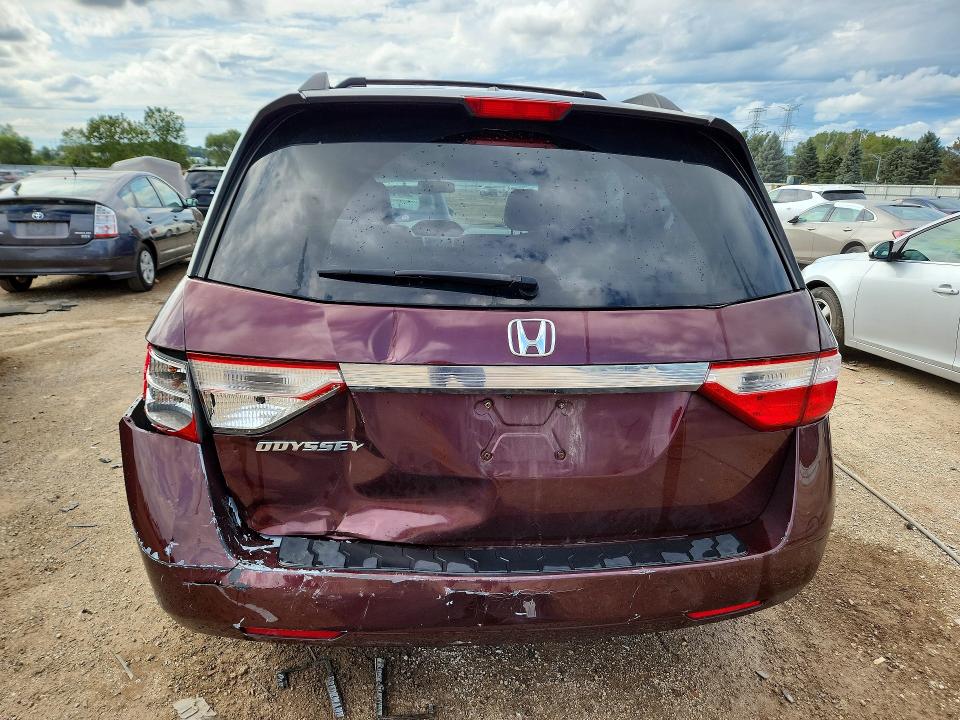2012 Honda Odyssey მანქანა იყიდება აუქციონზე, vin: 5FNRL5H69CB095491, აუქციონის ნომერი: 68763666
