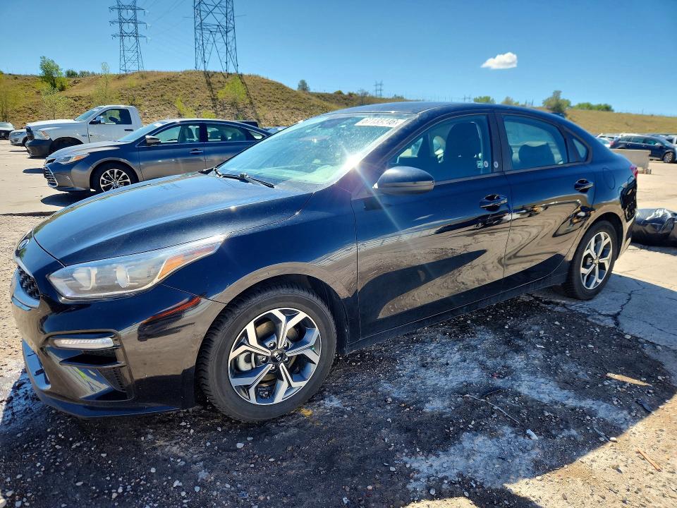 2019 Kia Forte მანქანა იყიდება აუქციონზე, vin: 3KPF24AD6KE013116, აუქციონის ნომერი: 67133446