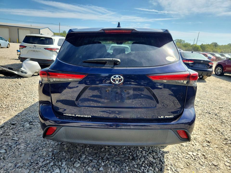 69018966 :رقم المزاد ، 5TDBZRBH7LS008913 vin ، 2020 Toyota Highlander مزاد بيع