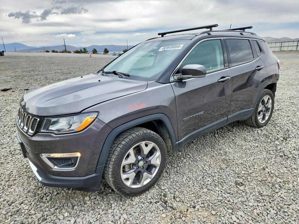 Продаж на аукціоні авто 2020 Jeep Compass, vin: 3C4NJDCB7LT151450, номер лоту: 66949066