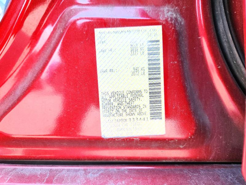 Aukcja sprzedaży 2016 Nissan Altima, vin: 1N4AL3AP0GN333441, numer aukcji: 69805826