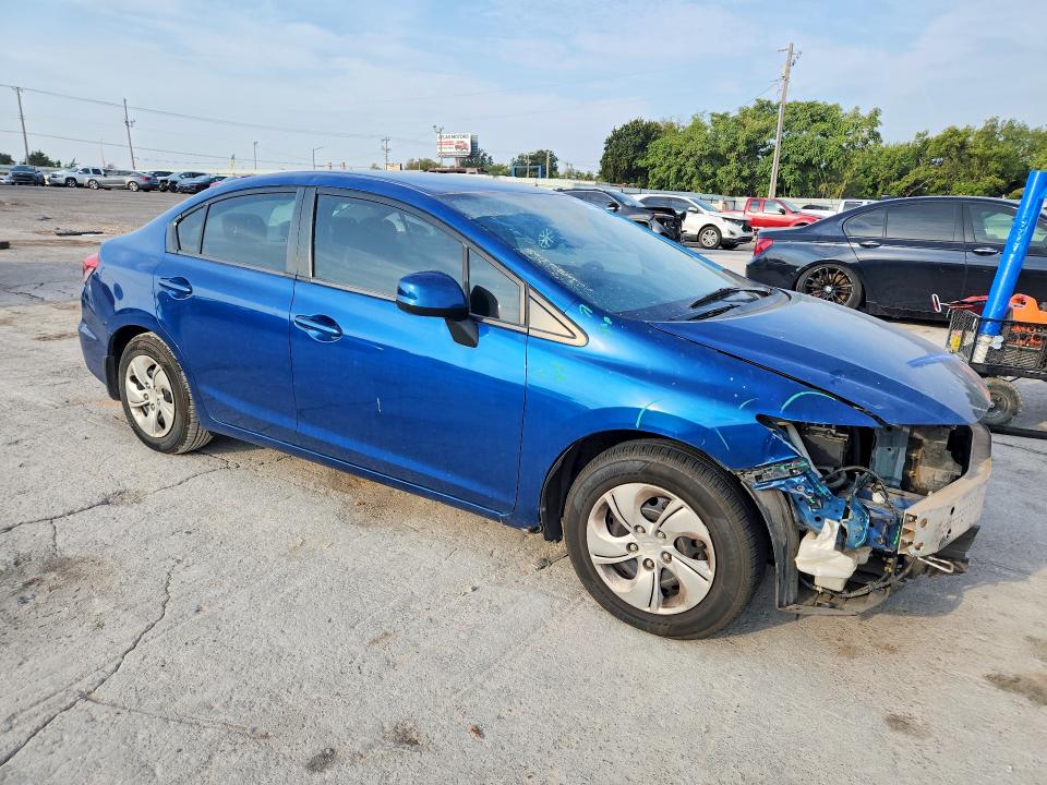 2013 Honda Civic მანქანა იყიდება აუქციონზე, vin: 2HGFB2F55DH585468, აუქციონის ნომერი: 69758006