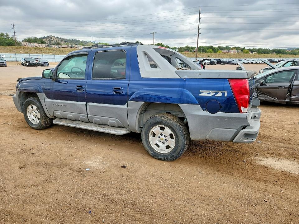 70482566 :رقم المزاد ، 3GNEK13T62G346149 vin ، 2002 Chevrolet Avalanche مزاد بيع