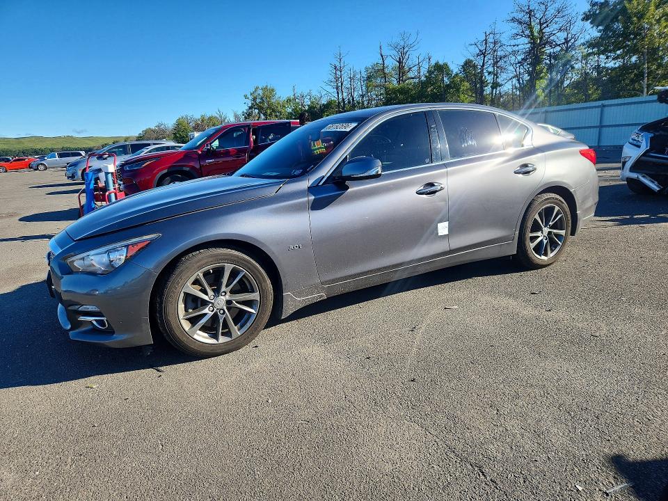 2017 Infiniti Q50 მანქანა იყიდება აუქციონზე, vin: JN1EV7AR3HM841315, აუქციონის ნომერი: 68192696