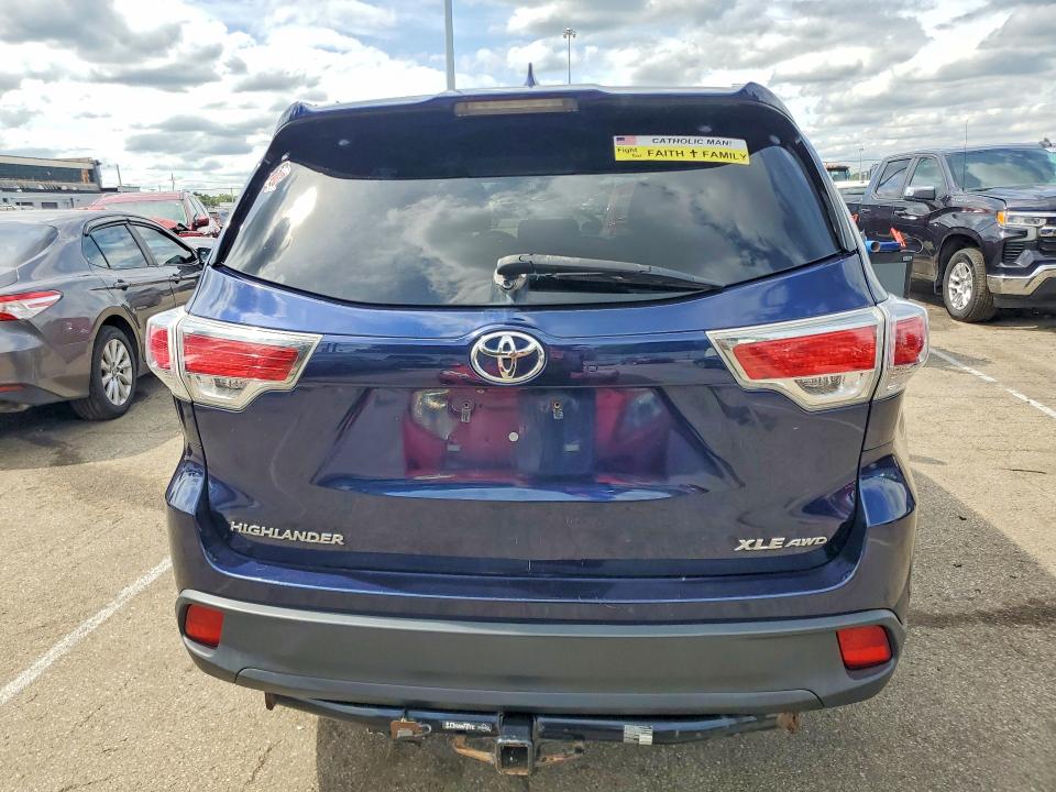 Продаж на аукціоні авто 2014 Toyota Highlander, vin: 5TDJKRFH5ES021057, номер лоту: 68485436