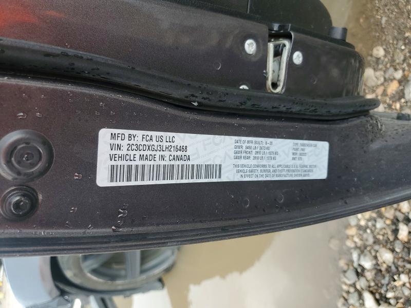 Aukcja sprzedaży 2020 Dodge Charger, vin: 2C3CDXGJ3LH216468, numer aukcji: 68128186