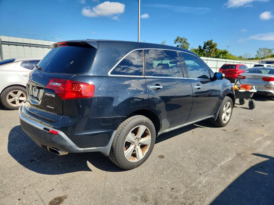 69165836 :رقم المزاد ، 2HNYD2H26BH529566 vin ، 2011 Acura Mdx مزاد بيع