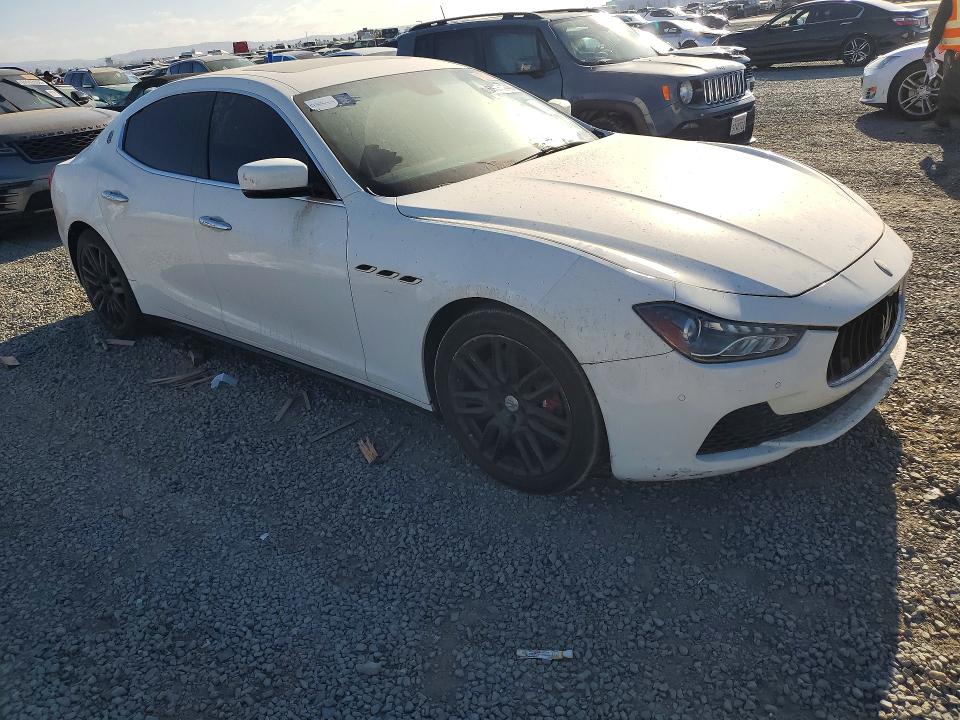 2015 Maserati Ghibli მანქანა იყიდება აუქციონზე, vin: ZAM57XSA7F1151898, აუქციონის ნომერი: 69561746
