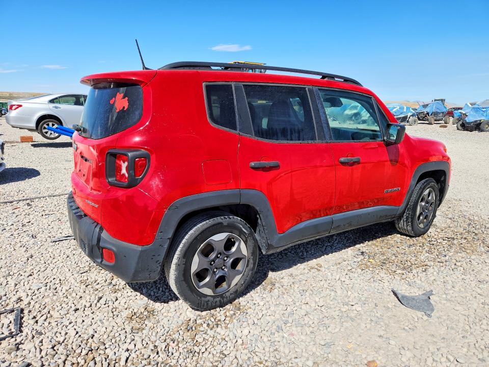 68594106 :رقم المزاد ، ZACCJAAB2JPG69947 vin ، 2018 Jeep Renegade مزاد بيع