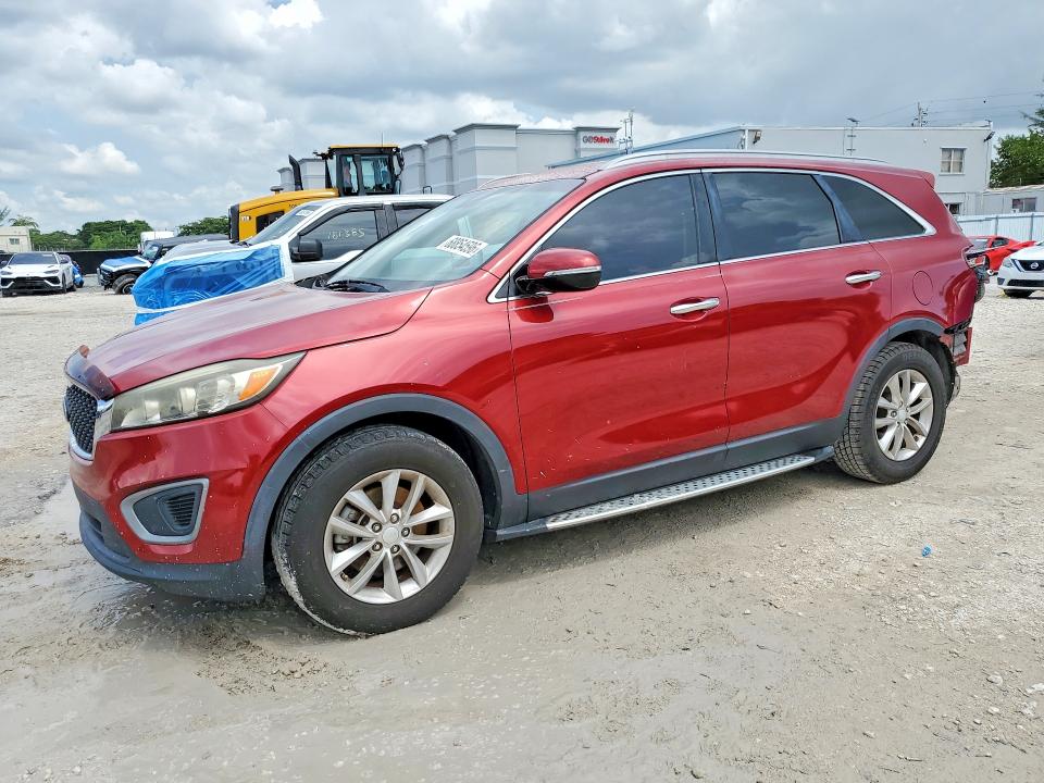 68854596 :رقم المزاد ، 5XYPG4A31GG054244 vin ، 2016 Kia Sorento مزاد بيع