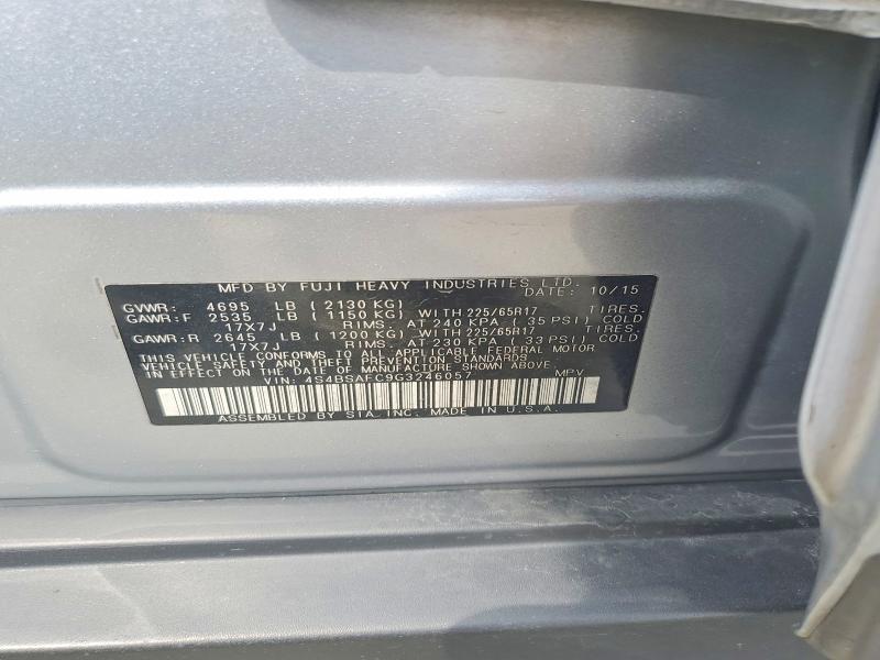 Продаж на аукціоні авто 2016 Subaru Outback, vin: 4S4BSAFC9G3246057, номер лоту: 67501276