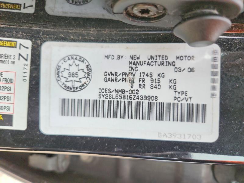 Продажа на аукционе авто 2006 Pontiac Vibe, vin: 5Y2SL65816Z439908, номер лота: 70867646