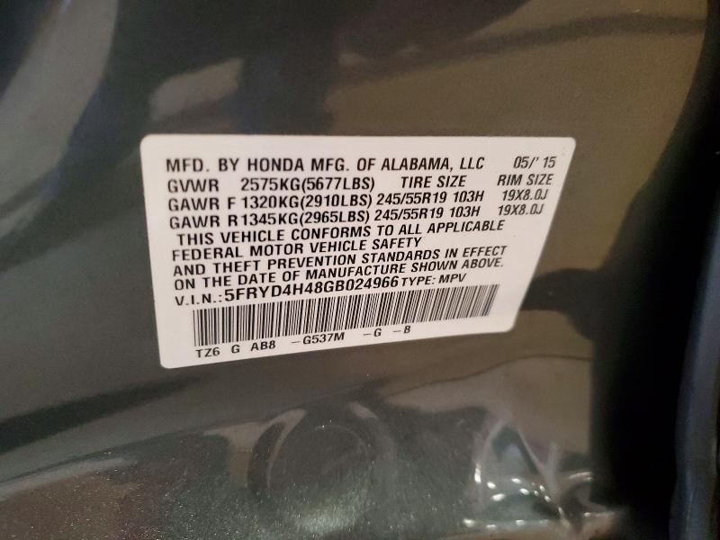 Aukcja sprzedaży 2016 Acura Mdx, vin: 5FRYD4H48GB024966, numer aukcji: 70601296
