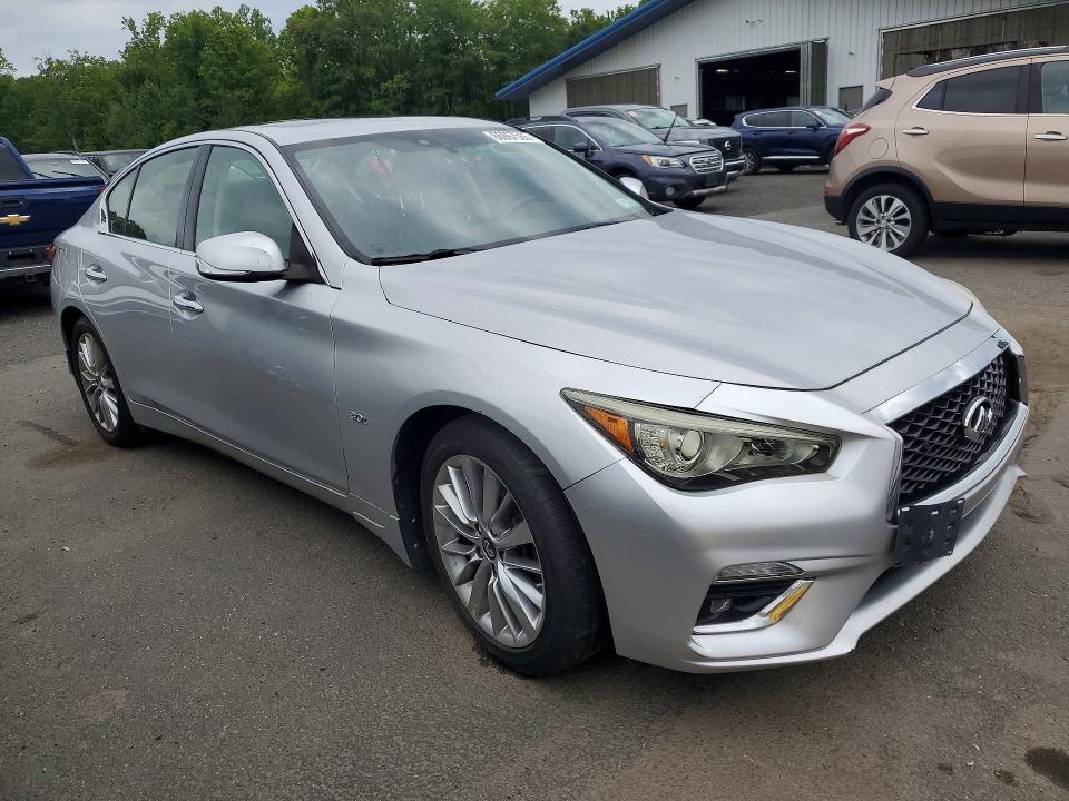 2018 Infiniti Q50 მანქანა იყიდება აუქციონზე, vin: JN1EV7AR2JM435757, აუქციონის ნომერი: 66967586