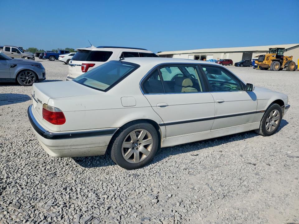 2001 Bmw 740 მანქანა იყიდება აუქციონზე, vin: WBAGH83491DP19694, აუქციონის ნომერი: 67425026