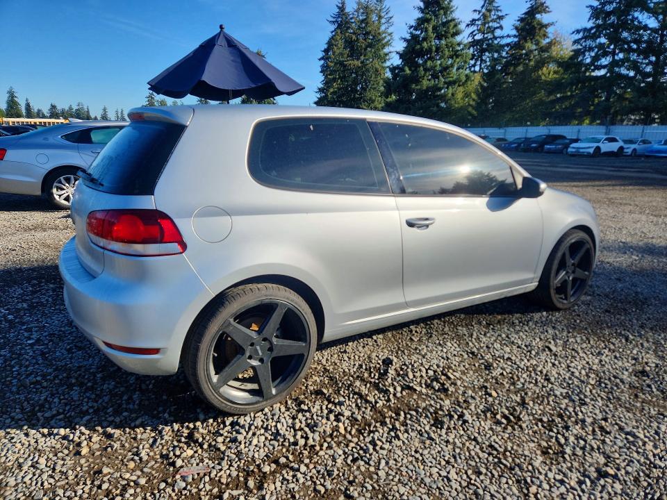 70909716 :رقم المزاد ، WVWAB7AJ3CW101212 vin ، 2012 Volkswagen Golf مزاد بيع