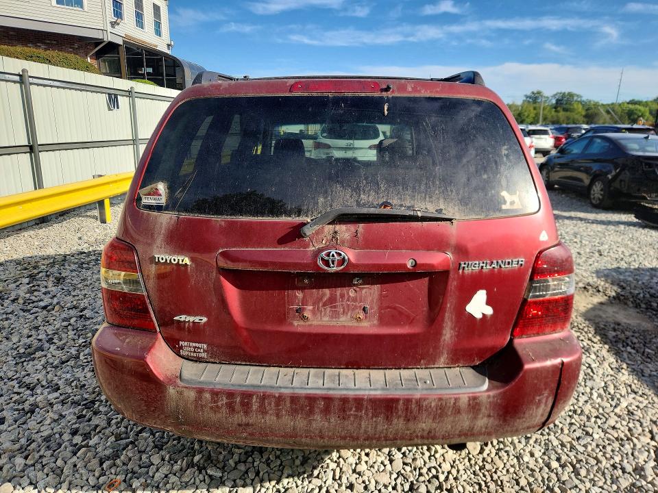 69162766 :رقم المزاد ، JTEHD21A260045004 vin ، 2006 Toyota Highlander مزاد بيع