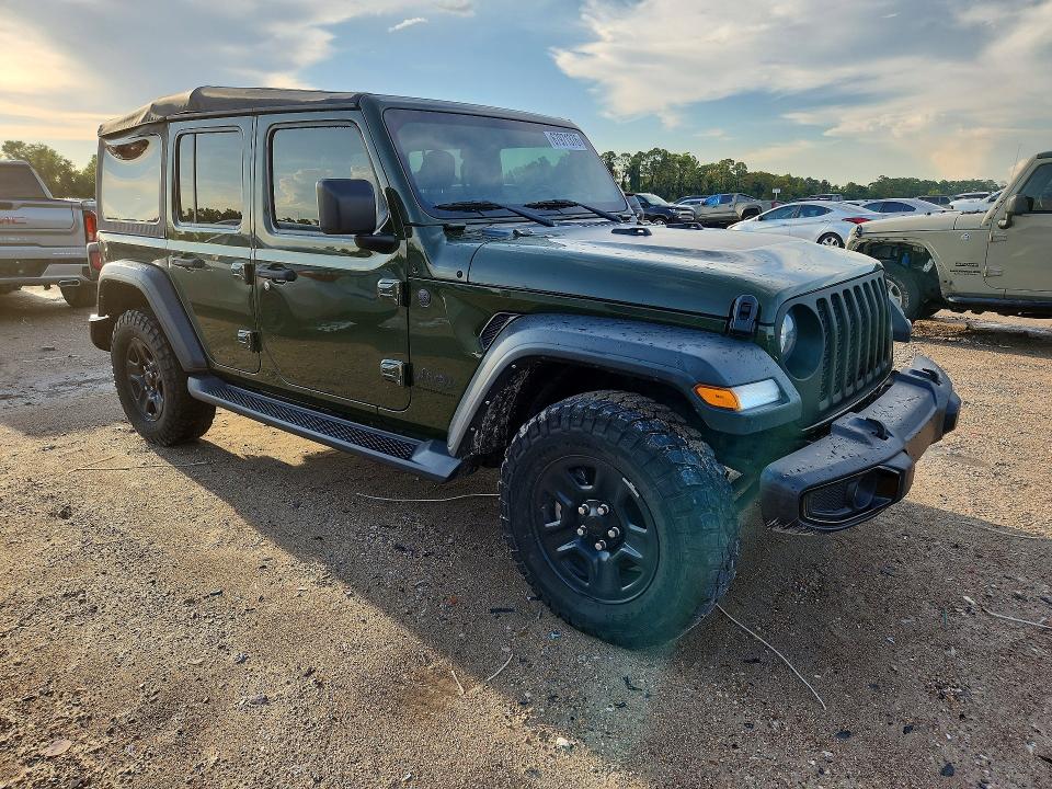 67971376 :رقم المزاد ، 1C4PJXDN1RW105232 vin ، 2024 Jeep Wrangler مزاد بيع
