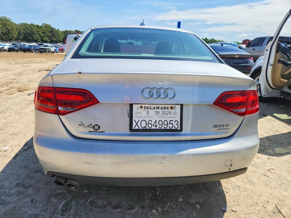 Aukcja sprzedaży 2010 Audi A4, vin: WAUBFAFL5AN067029, numer aukcji: 67540546