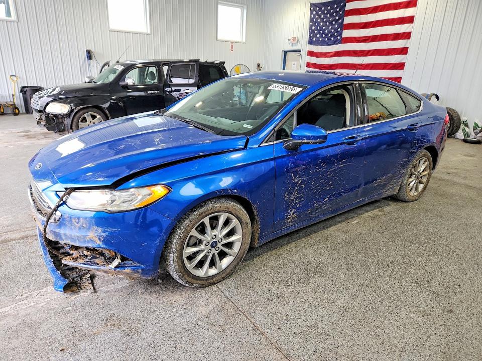 2017 Ford Fusion მანქანა იყიდება აუქციონზე, vin: 3FA6P0HDXHR343154, აუქციონის ნომერი: 69195866