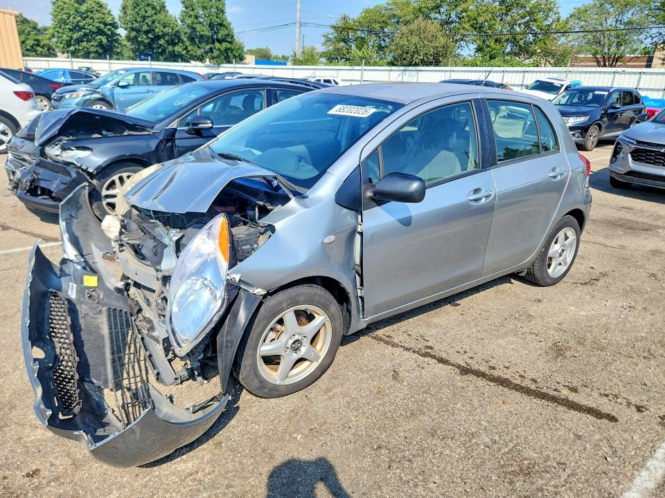 68202026 :رقم المزاد ، JTDKT4K38A5284884 vin ، 2010 Toyota Yaris مزاد بيع