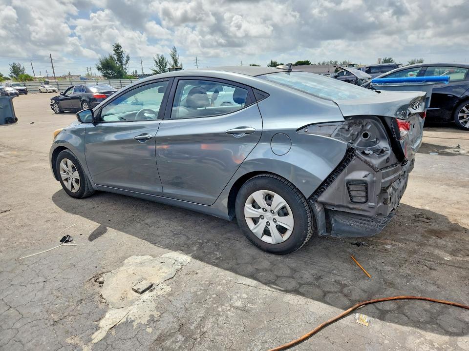 67143136 :رقم المزاد ، KMHDH4AE5GU637346 vin ، 2016 Hyundai Elantra مزاد بيع