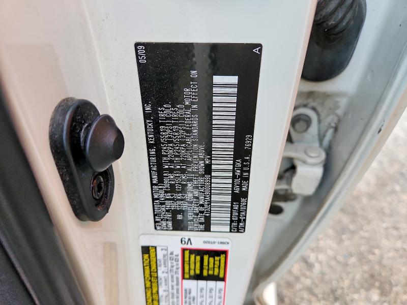 69375956 :رقم المزاد ، 4T3ZE11A49U008990 vin ، 2009 Toyota Venza مزاد بيع