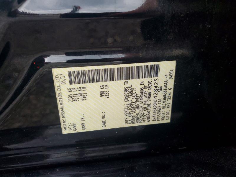 Продажа на аукционе авто 2017 Nissan Maxima, vin: 1N4AA6AP0HC428425, номер лота: 70139256