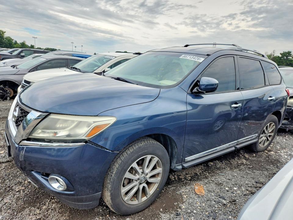 2014 Nissan Pathfinder მანქანა იყიდება აუქციონზე, vin: 5N1AR2MM0EC612462, აუქციონის ნომერი: 66713426