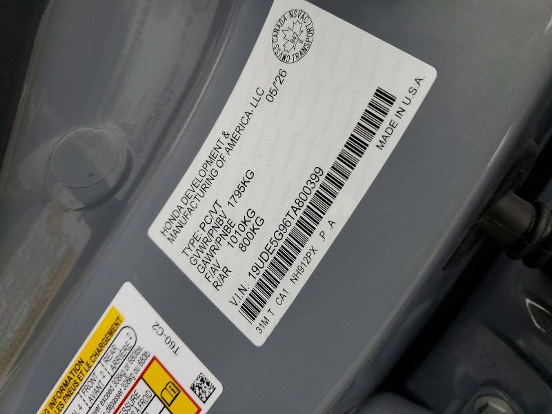 Продажа на аукционе авто 2026 Acura Integra, vin: 19UDE5G96TA800399, номер лота: 66922246