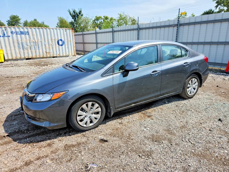 2012 Honda Civic მანქანა იყიდება აუქციონზე, vin: 19XFB2F5XCE107958, აუქციონის ნომერი: 67652156