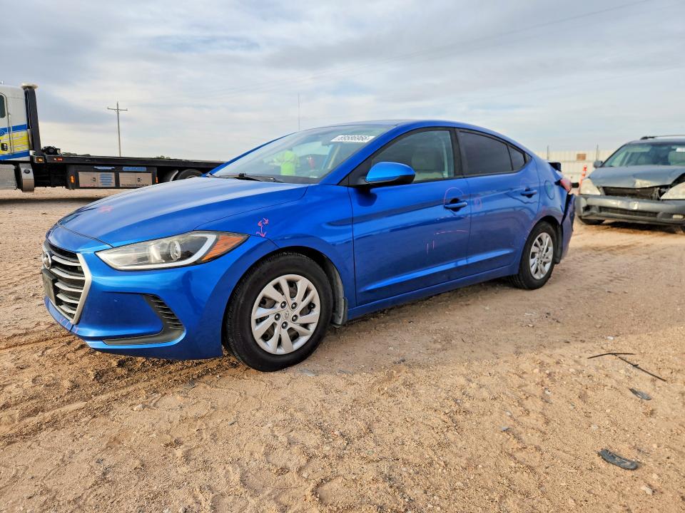 2018 Hyundai Elantra მანქანა იყიდება აუქციონზე, vin: 5NPD74LF6JH349589, აუქციონის ნომერი: 69586966
