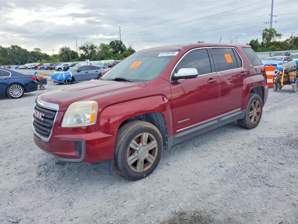 2016 Gmc Terrain მანქანა იყიდება აუქციონზე, vin: 2GKALMEK0G6246114, აუქციონის ნომერი: 69198496